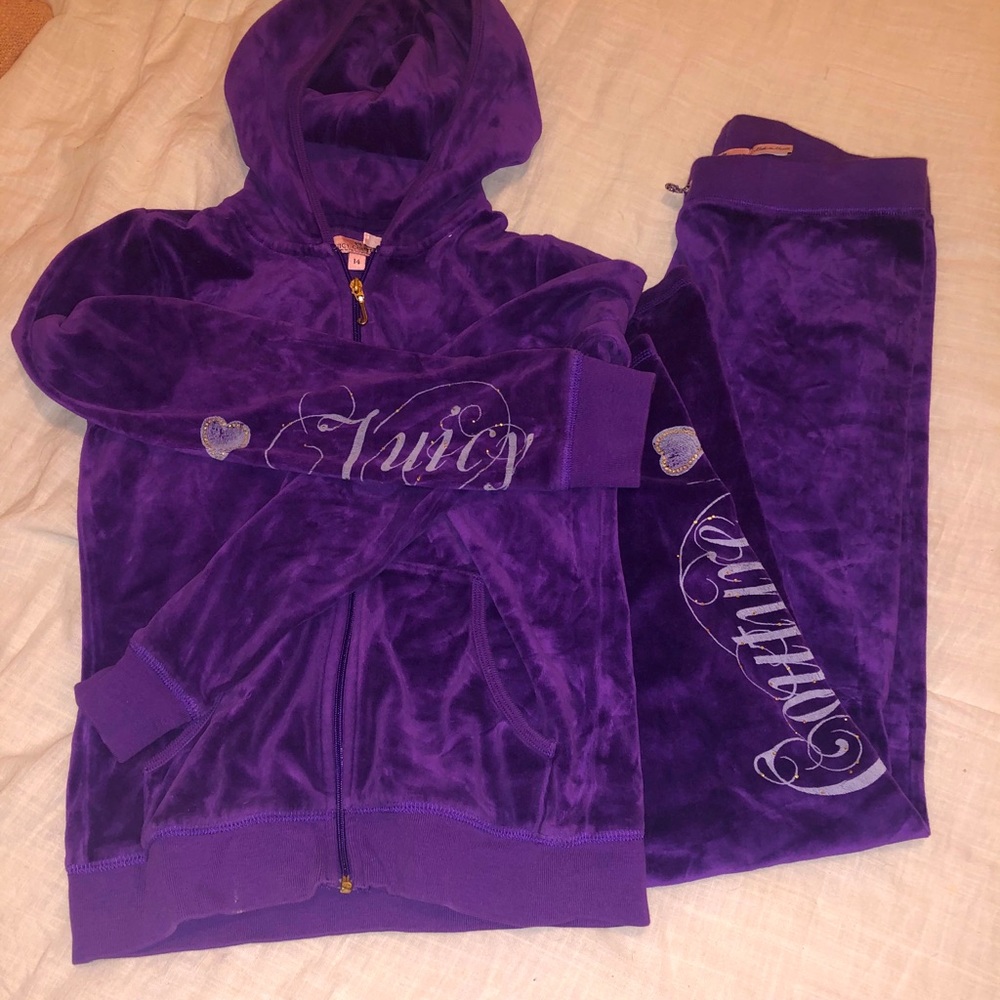 Vintage Juicy Couture Kids Velour Set